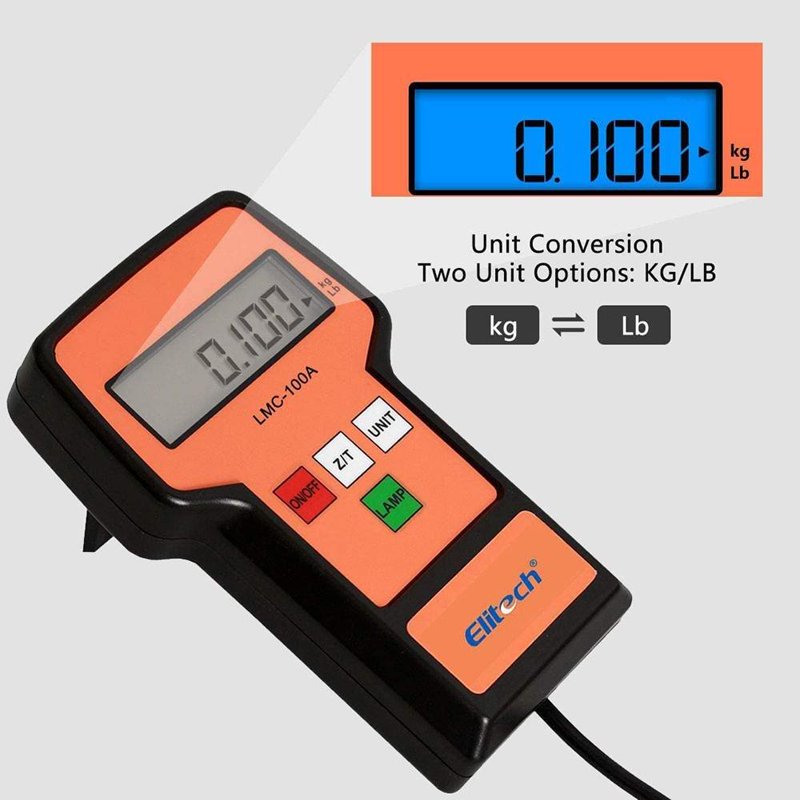 Digital Refrigerant Scale for HVAC - 220lb Freon Charging Weight Scale