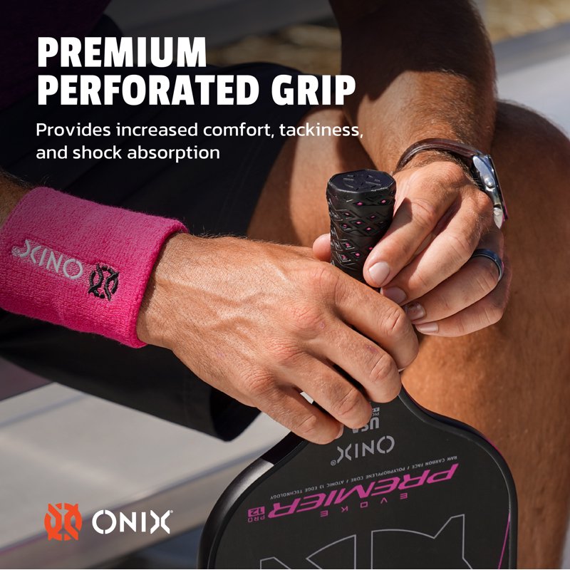Onix Pickleball Paddle Evoke Premier Raw Carbon Fiber 7.75 oz