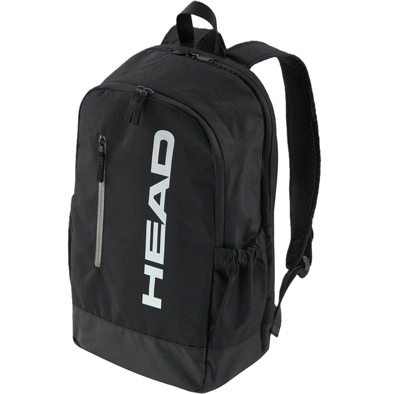 Tennis Backpack 17L with Racquet Compartment - Black Sports Bag