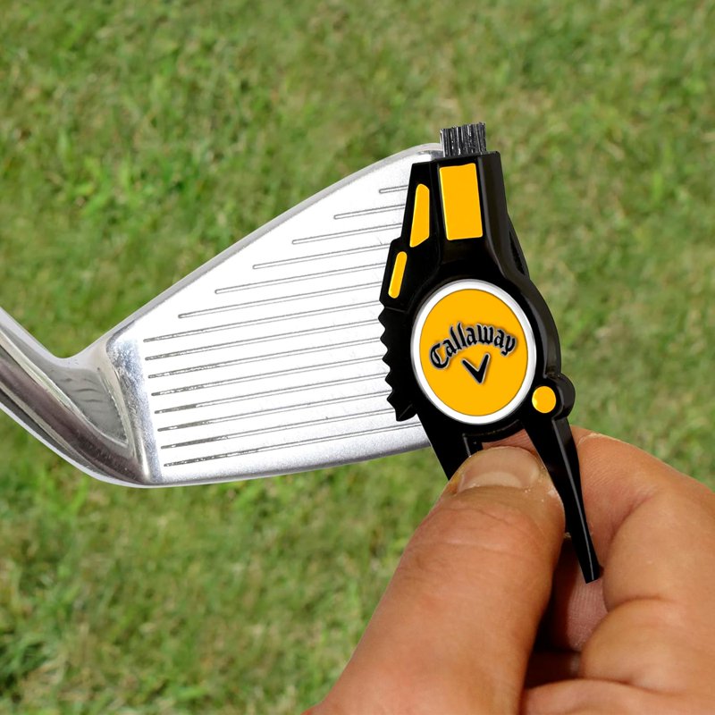 4-in-1 Golf Divot Repair Tool with Markers & Brush - Multiple Colors