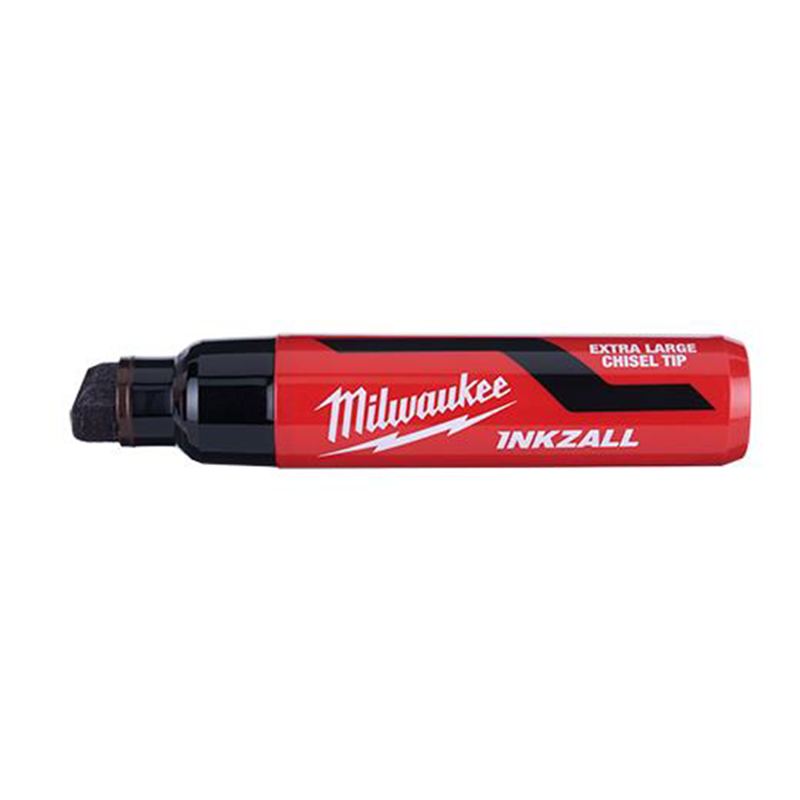 Milwaukee INKZALL Extra Large Chisel Tip Permanent Marker - Black
