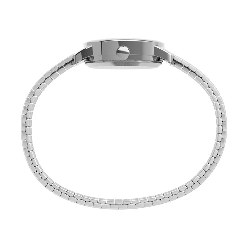 Casual Women's Watch with Easy-to-Read Dial and Tapered Expansion Band