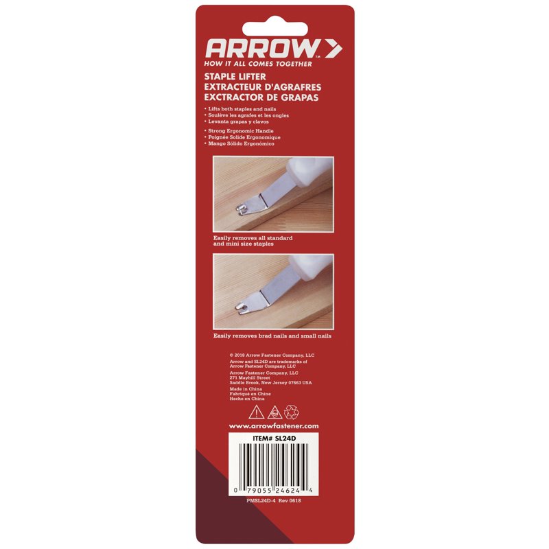 Staple Remover for Upholstery and Crafts - Durable Steel Tool