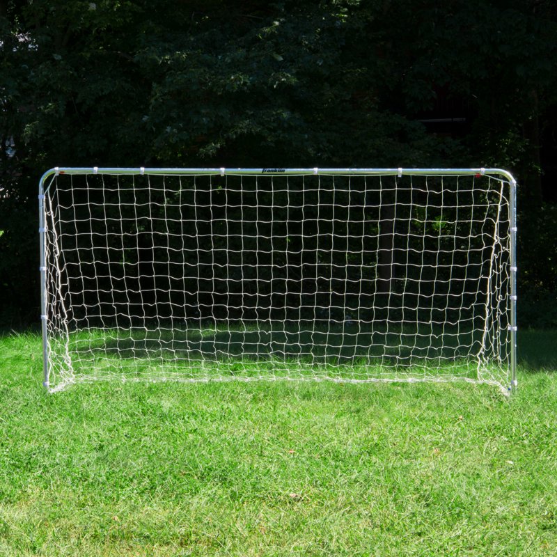 All-Weather Replacement Net for 10x5 Soccer Goals with Self-Sticking Straps
