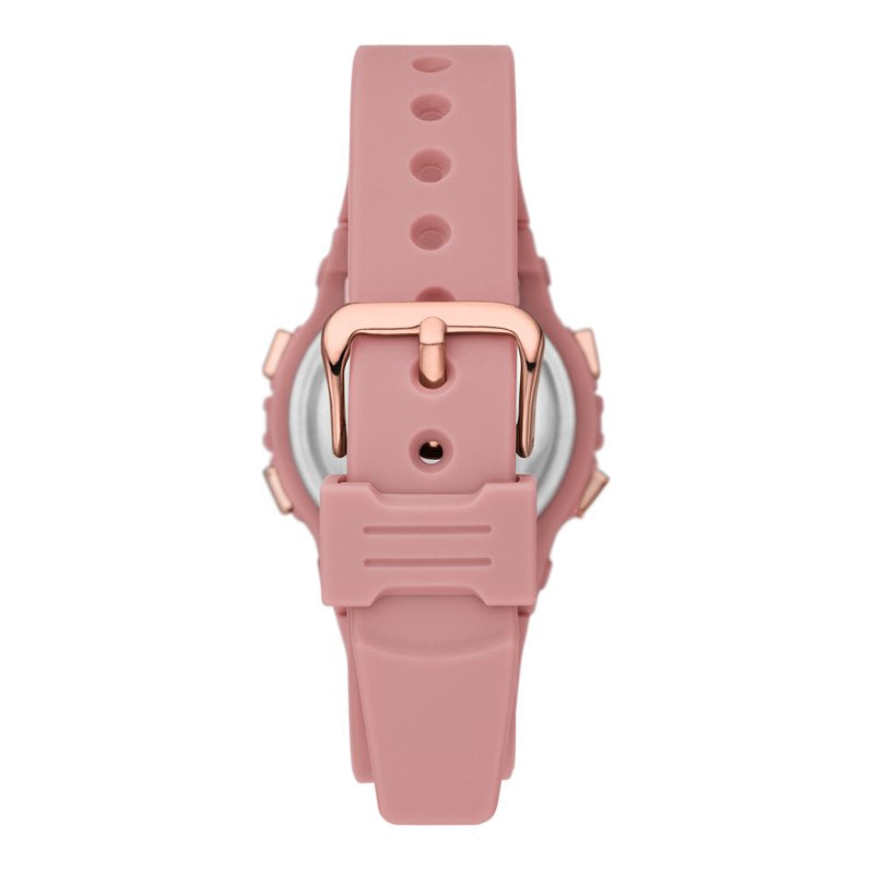 Digital Sport Watch for Women Dusty Rose Rose Gold Bezel 36mm