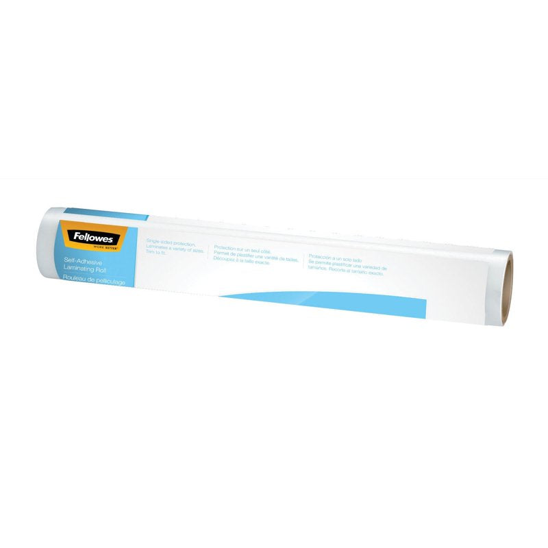 Self-Adhesive Laminating Roll 16x10 ft, 3 Mil Clear Film for Banners