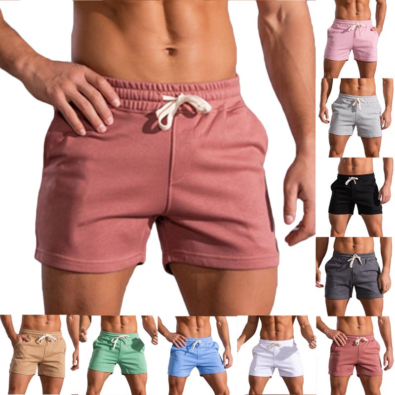 Men's 5 Inch Inseam Workout Shorts - Athletic Gym Bodybuilding Casual Running