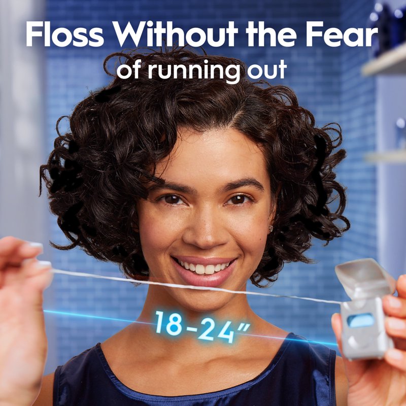 Dental Floss Pack - Deep Clean Micro-Textured Floss for Effective Plaque Removal