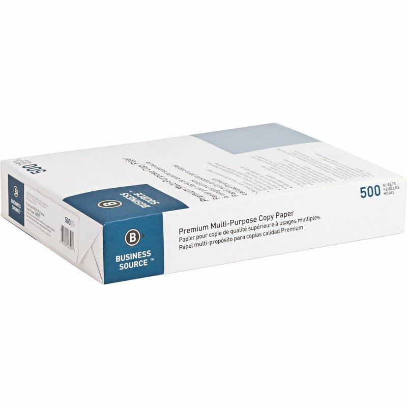 Multipurpose Printer & Copier Paper 20lb 92 Bright White 8.5x11 Inch Ream — High Quality Office Paper