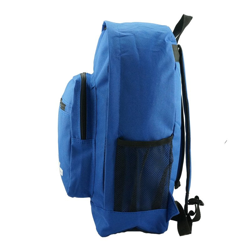 K-Cliffs Royal Blue Unisex Large School Backpack - 15.6" Laptop