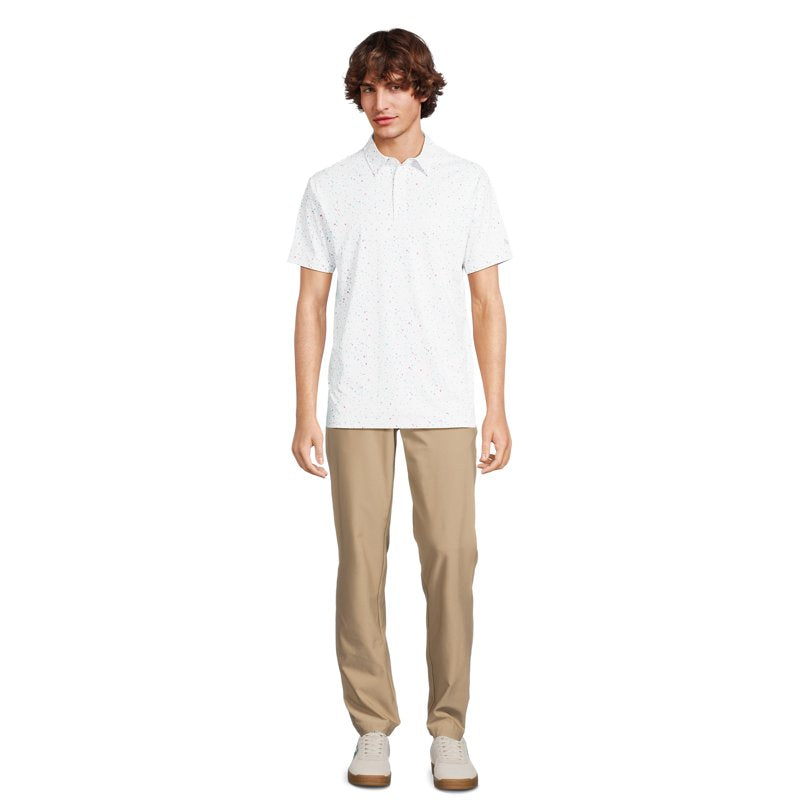 Men's Golf Pants with Four-Way Stretch - Regular Fit, Multiple Sizes & Colors