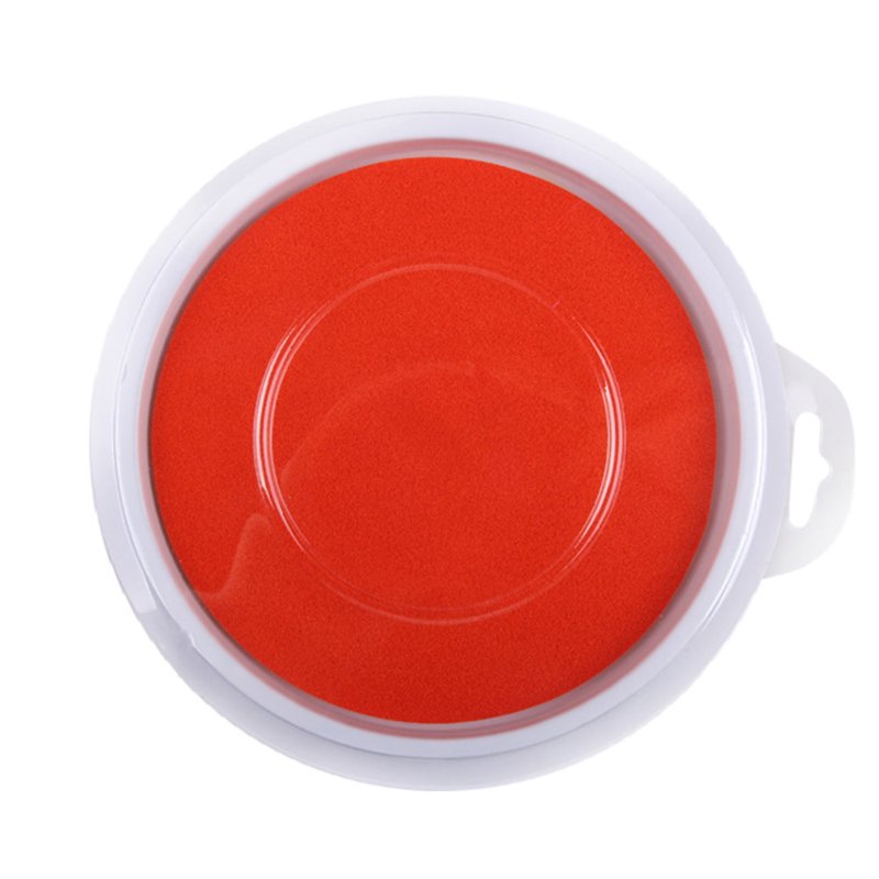 Kids Washable Rainbow Ink Pads Set - Large Round Stamp & Finger Painting
