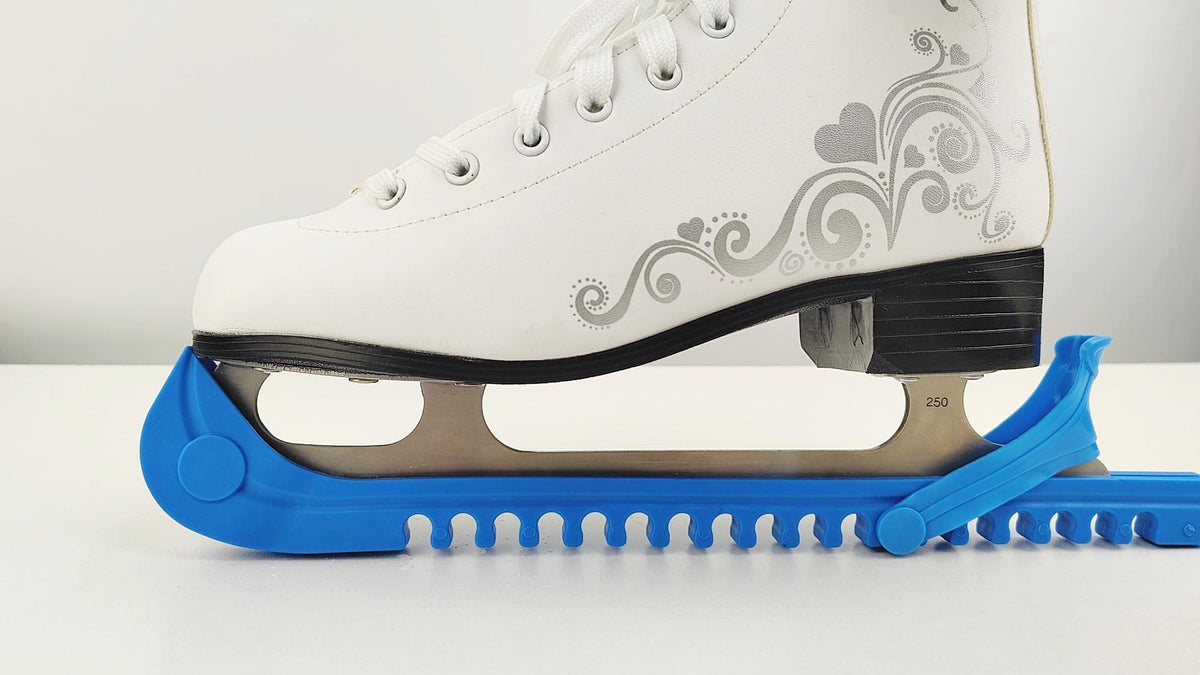Adjustable Ice Skate Blade Guards Set - Protects Hockey & Figure Skates