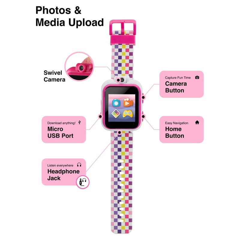 Kids Smartwatch with Earbuds - Educational & Fun Gift for Children