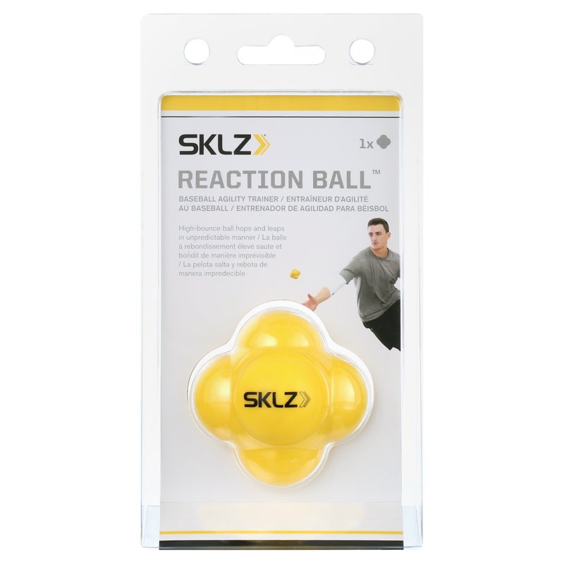 Baseball & Softball Reaction Ball - Hand-Eye Coordination Training Aid