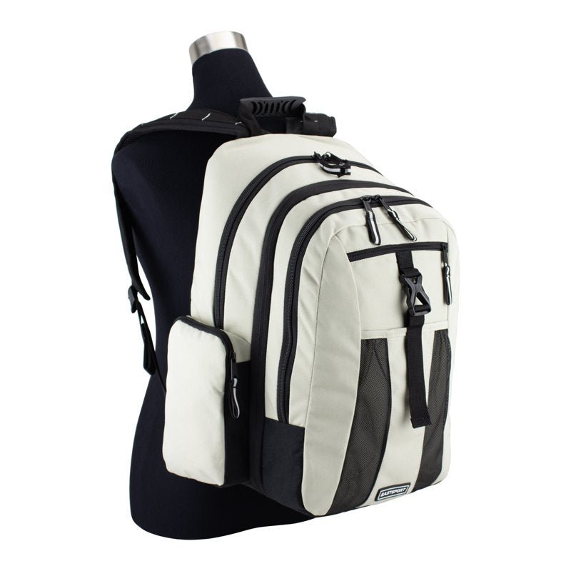 Unisex 19-Inch Recycled Expandable Backpack for School & Travel
