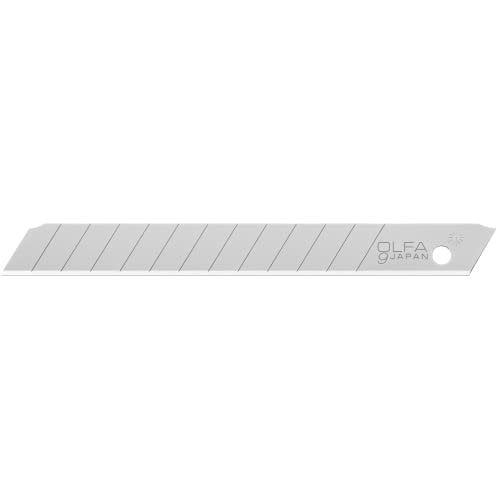 Snap-Off Utility Knife Blades 9mm Steel Pack of 50 for Cutting, Packaging & Crafts