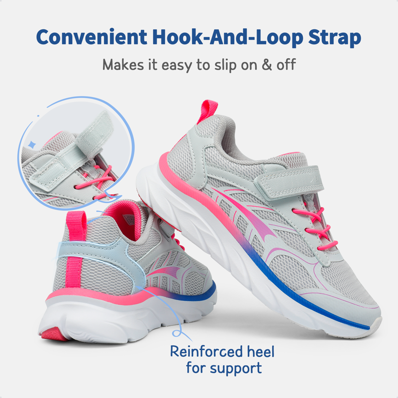 Kids Athletic Running Shoes Breathable Sneakers for Boys and Girls