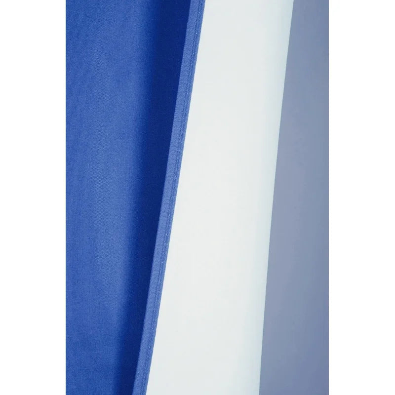 2-Piece Window Curtain Panels - Solid Matte Color Blackout Drapes, 37x95 inches