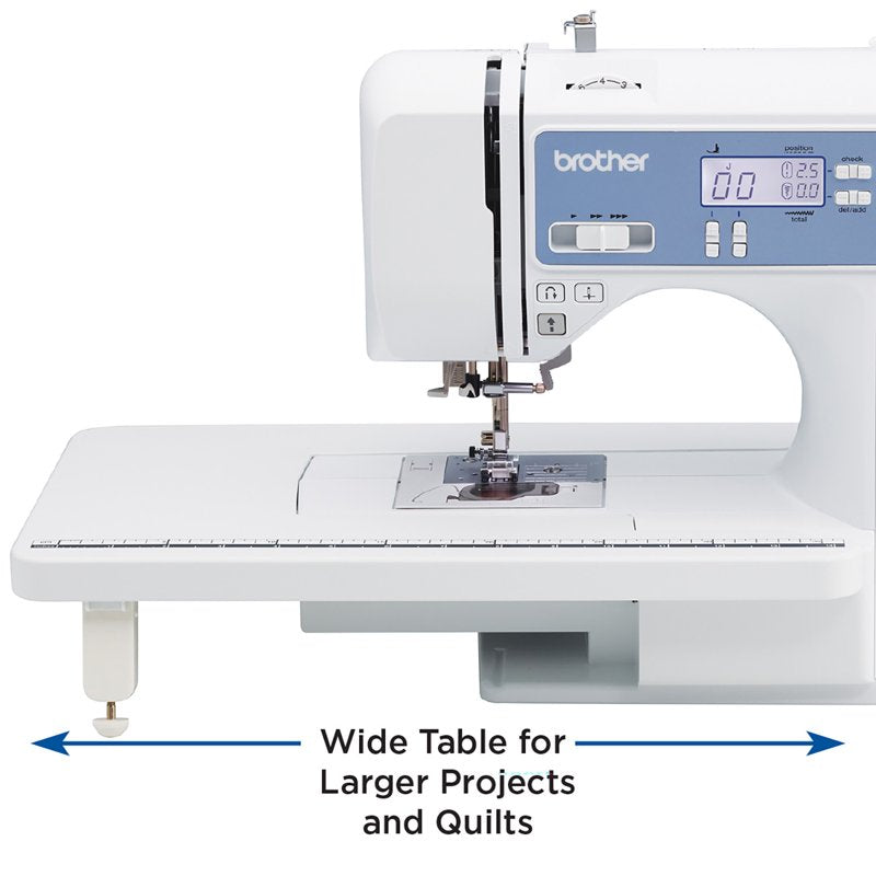 Computerized Sewing and Quilting Machine with LCD Screen, Wide Table & 8 Sewing Feet