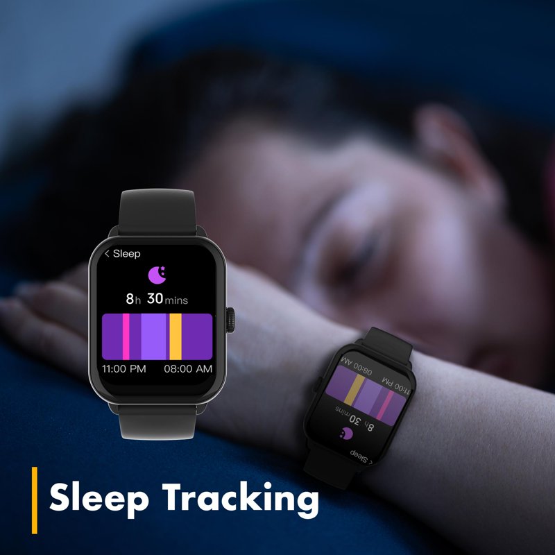 Bluetooth Calling Smartwatch Unisex Fitness Tracker with 1.96" TFT Display
