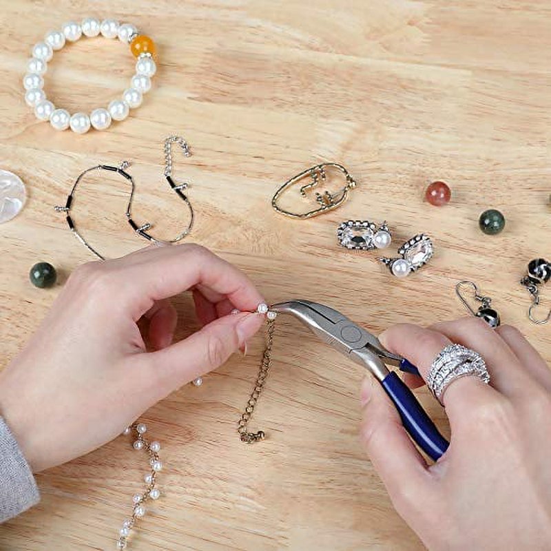 Jewelry Pliers Set - 7-Piece Jewelry Making Tools with Carrying Pouch