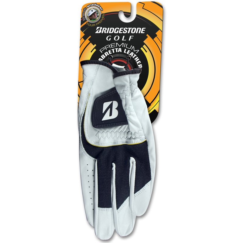Men's Left Hand Golf Glove with Cabretta Leather and Breathable Mesh - XL