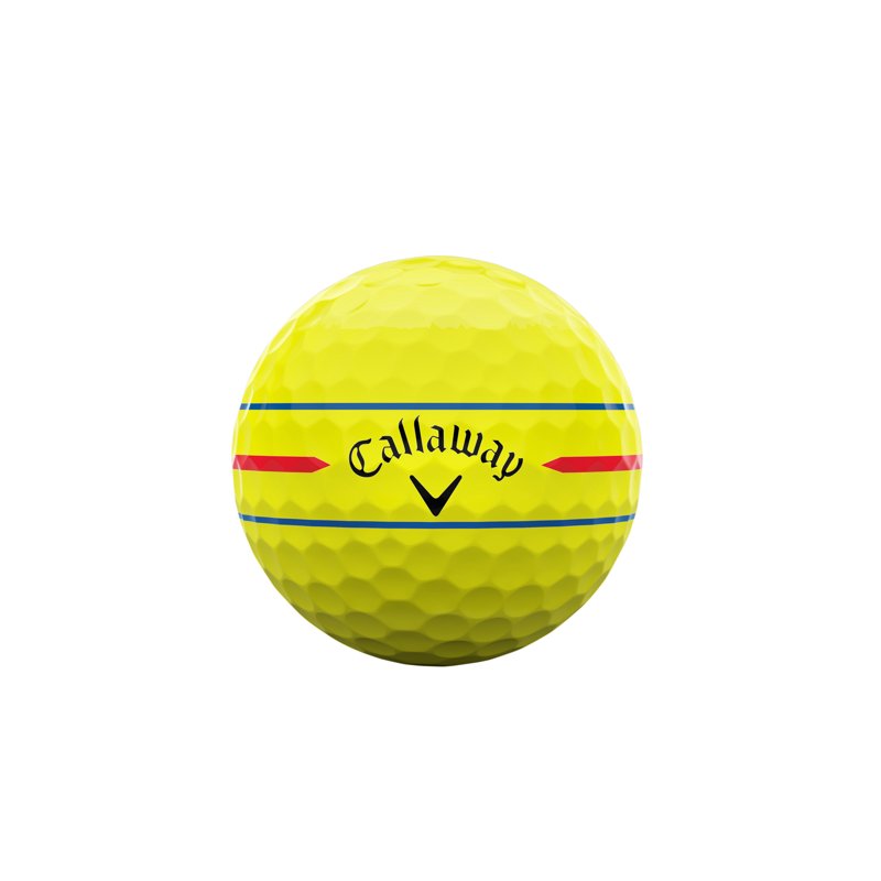 Callaway Chrome Soft 360 Yellow Triple Track Golf Balls - 12 Pack (2026) Variation: Yellow 360 Triple Track, Single