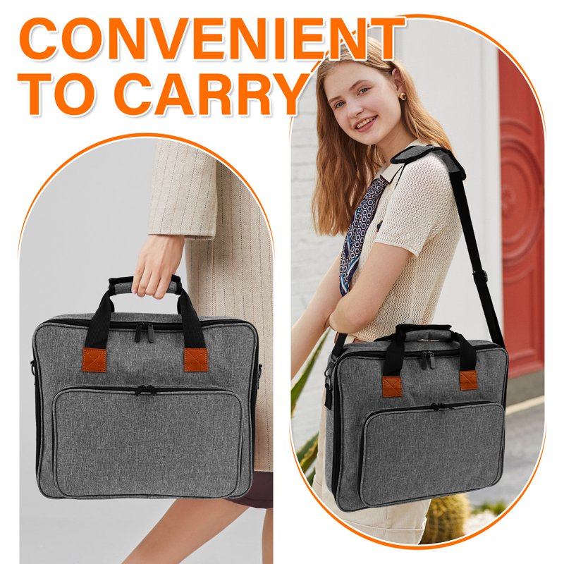 Embroidery Floss Organizer Bag with Multiple Pockets - Portable Sewing & Cross Stitch Storage
