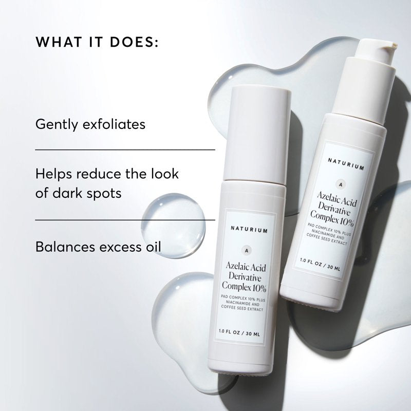 Azelaic Acid Serum 10% with Niacinamide & Vitamin C for Skin Brightening