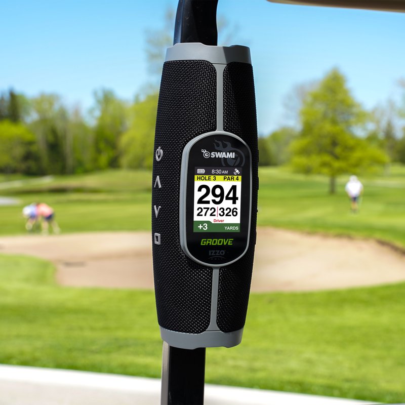 Izzo Golf Swami Groove GPS Speaker — No App or Subscription