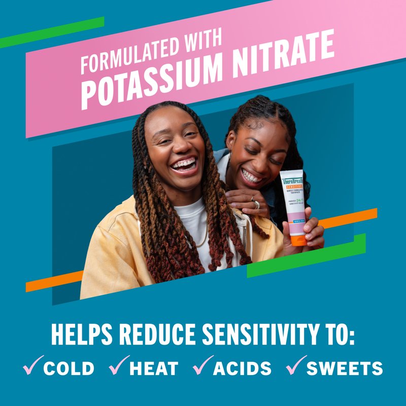 Sensitive Toothpaste with Fluoride & Natural Mint - 4 Oz, 2-Pack