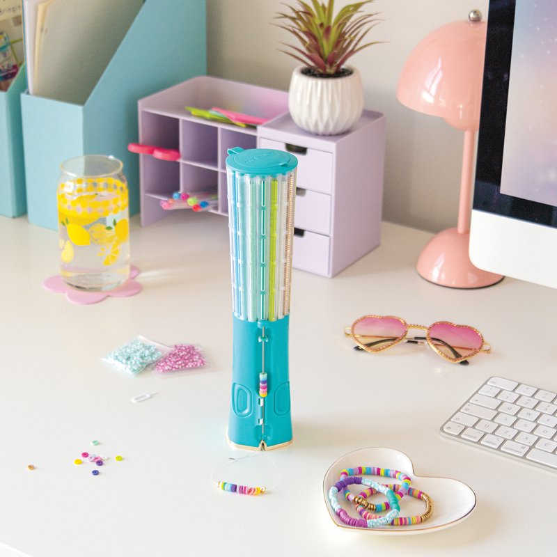 Children's Bracelet Maker Kit - Easy Bead Craft for Kids Ages 8+