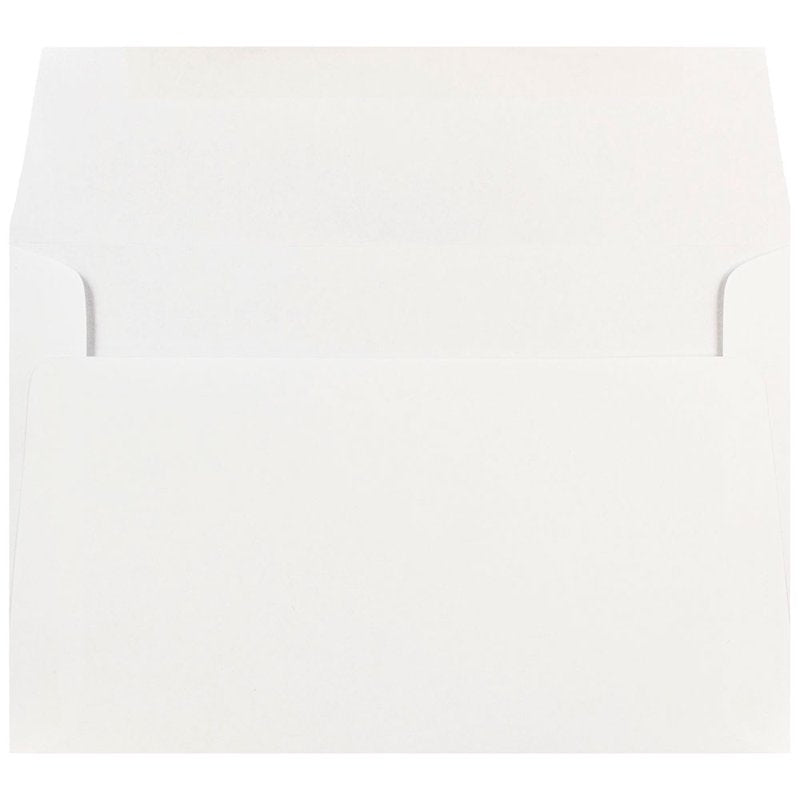 A9 Invitation Envelopes - White 5 3/4 x 8 3/4 Inches, Pack of 25