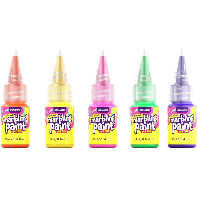 Marbling Paint Art Kit for Kids - Water Painting Craft Set for Ages 6-12