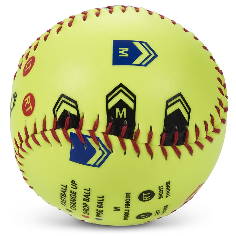 Pitch Training Softball - Regulation Size & Weight for Youth Baseball & Softball Practice