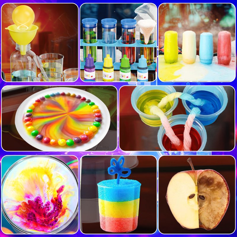 Kids STEM Science Kit with 270 Experiments - Educational Volcano & Lab Set for Ages 5-12