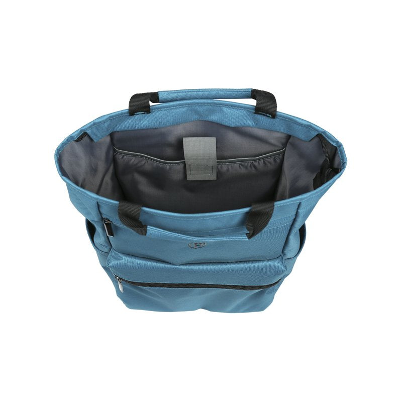 15-Inch Laptop Backpack Tote Bag with Padded Compartment and Multiple Pockets