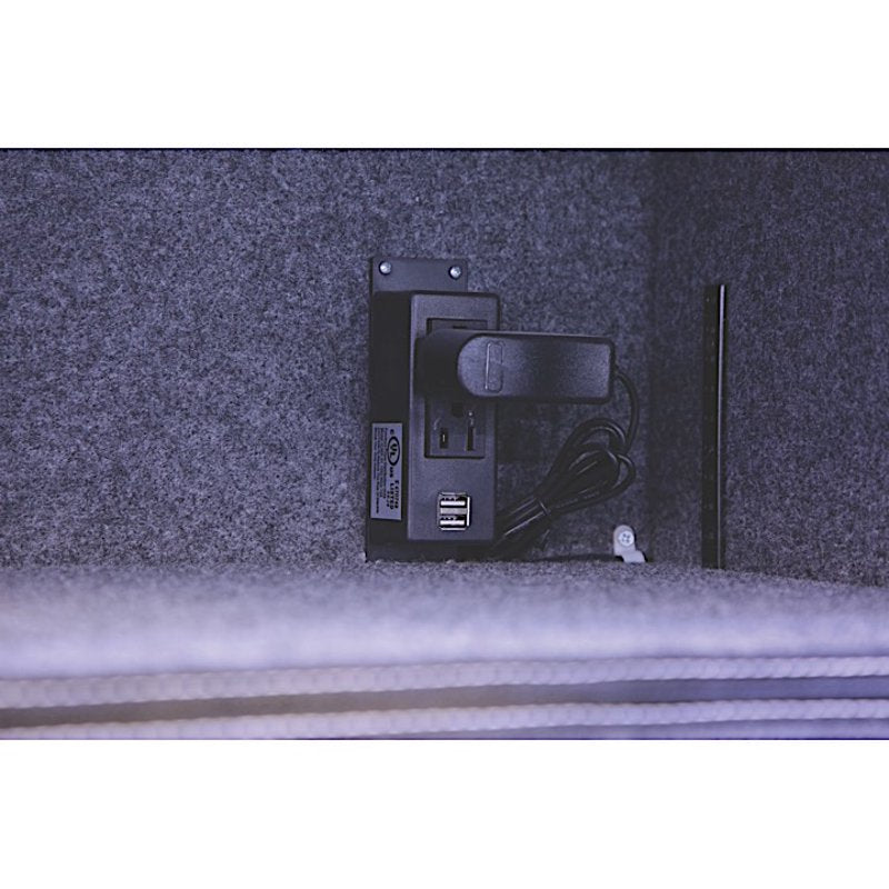 25 Gun Fire-Resistant Safe with Electronic Lock - Black