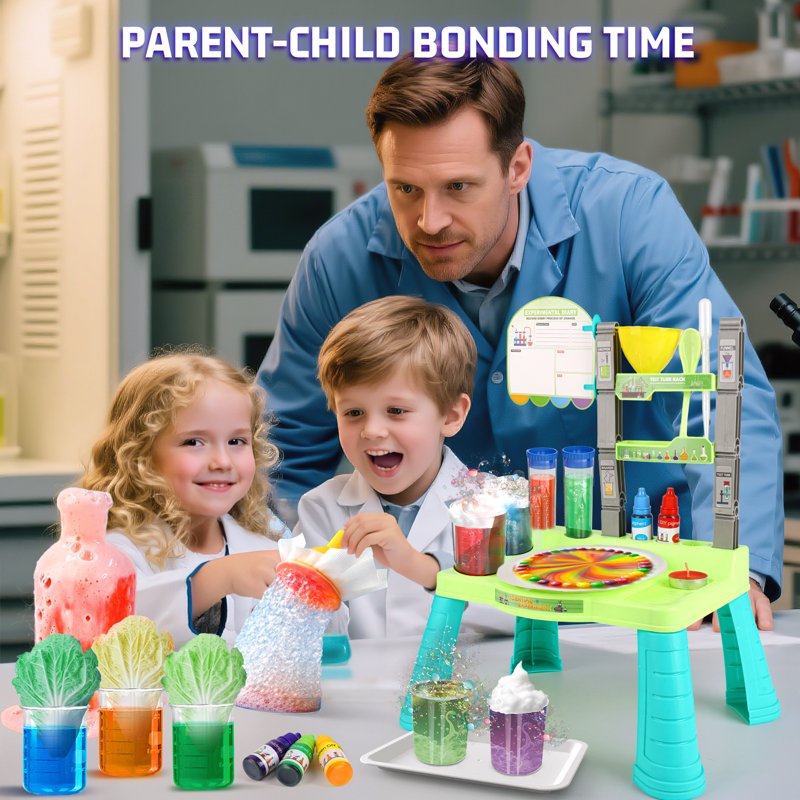 Kids Science Kit with 125 Experiments - STEM Learning & Educational Toys for Ages 4-12