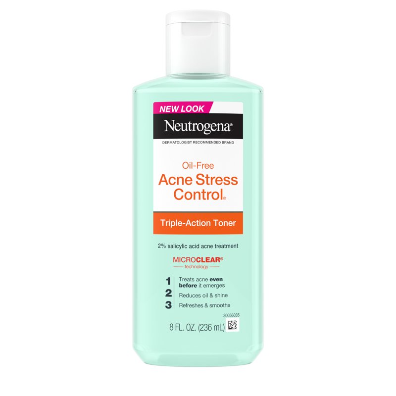 Acne Stress Control Face Toner with Salicylic Acid - 3 Pack