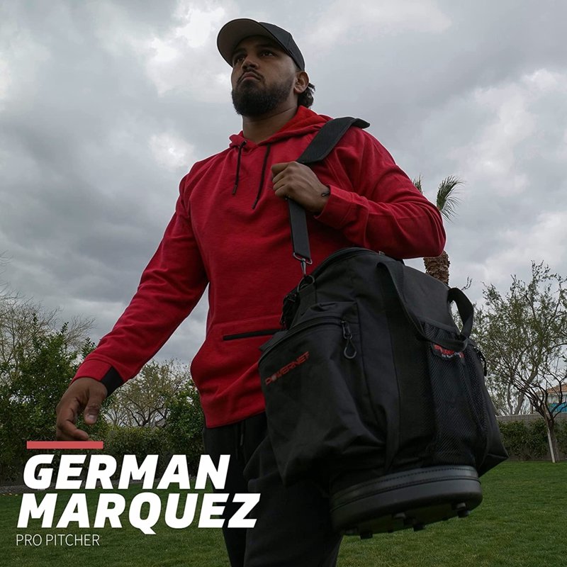 Softball & Baseball Gear Carry Bag with Pockets & Shoulder Strap
