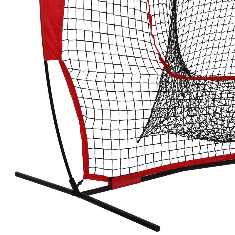 Portable Baseball & Softball Hitting Net 7x7ft with Carrying Bag - Practice & Training Equipment