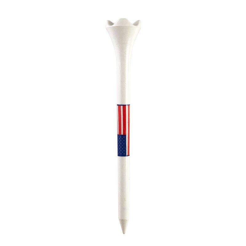 Golf Tees 3.25-Inch Plastic Low-Resistance Performance Tees - Durable Stability, Pack Options