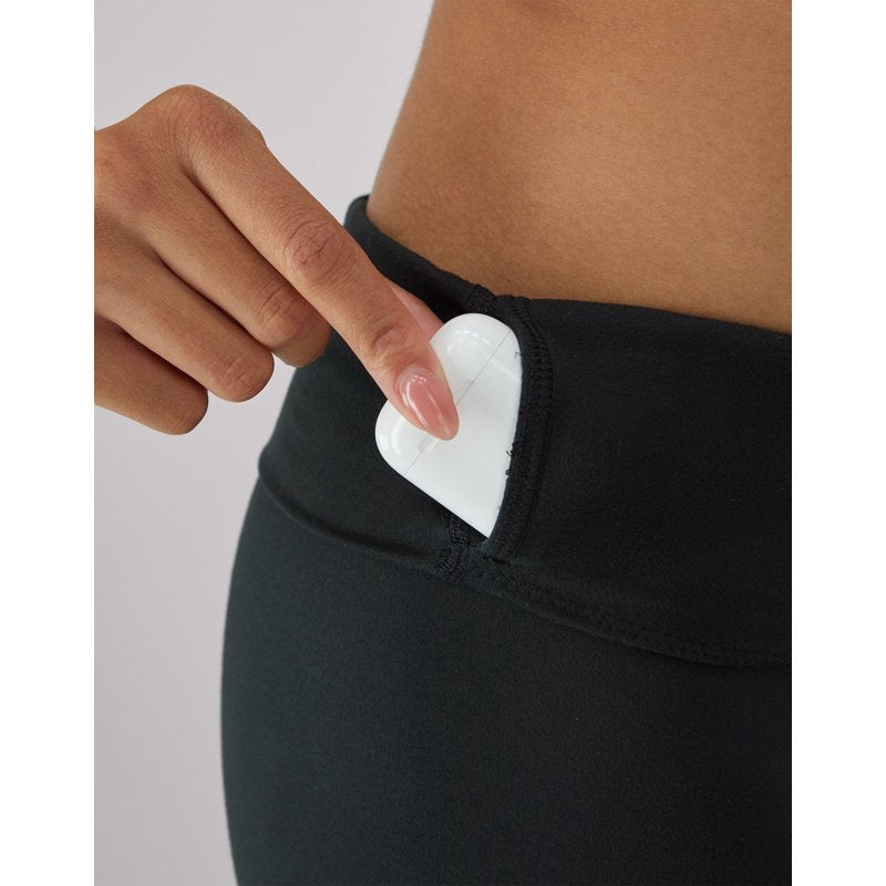 Women's 7/8 Leggings with Internal Pocket - Soft, High-Waist, Moisture-Wicking