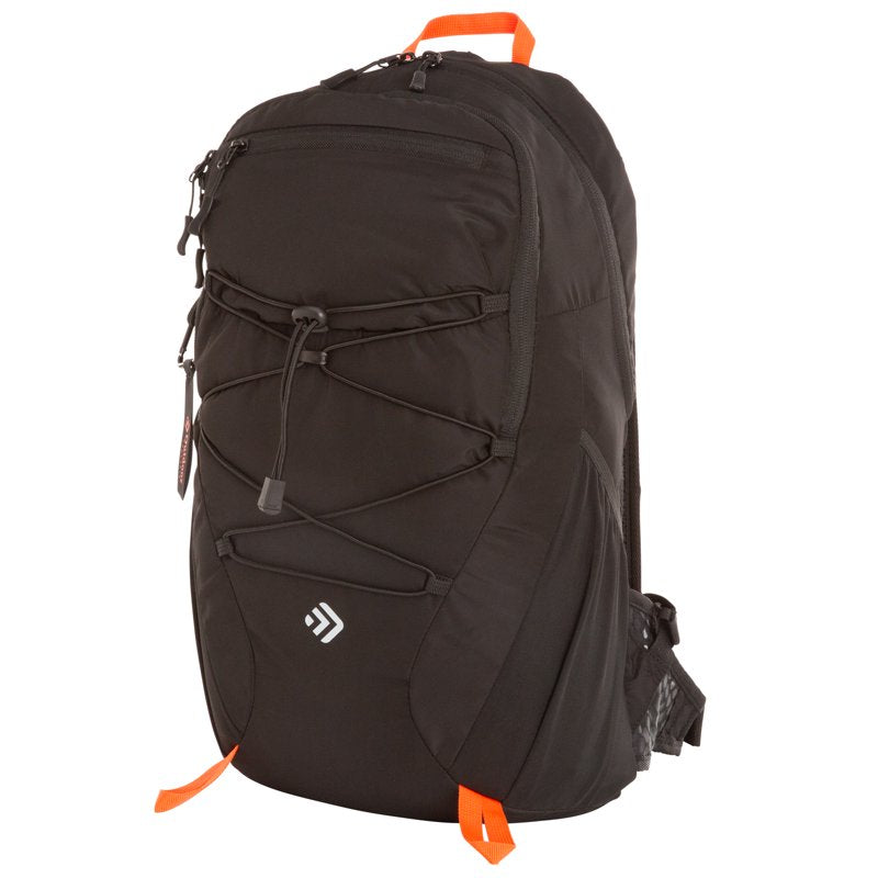Outdoor Backpack 19.5L Hiking Daypack with Hydration Compatibility Black