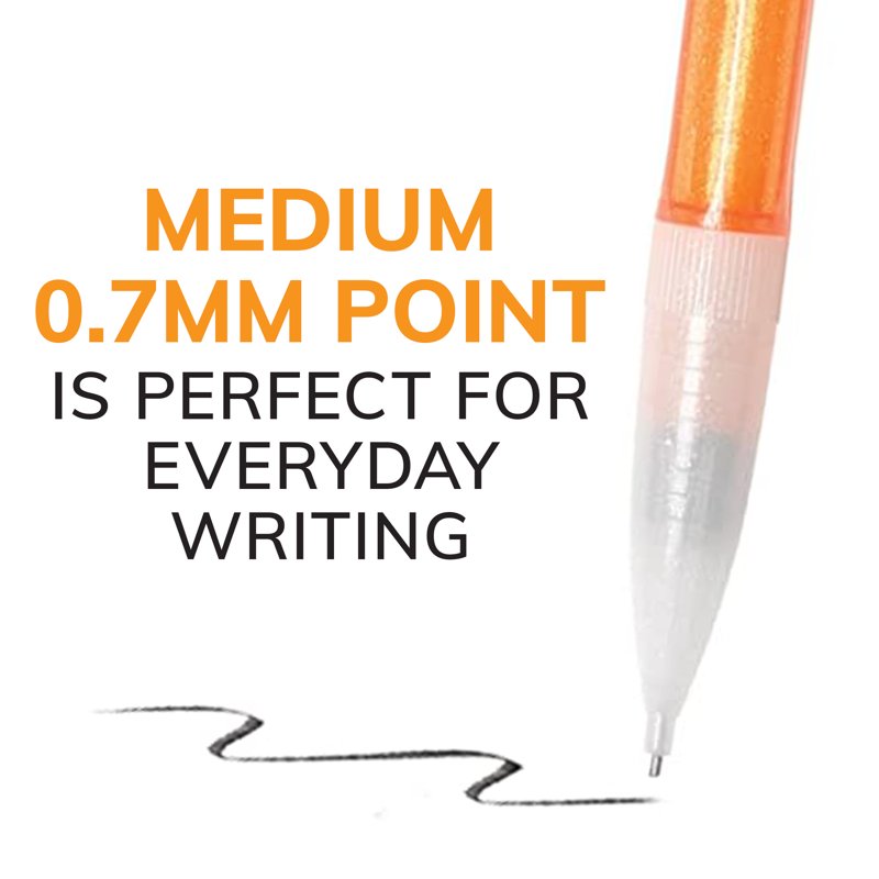 Mechanical Pencils 0.7mm No. 2, Refillable 24-Pack for School & Tests