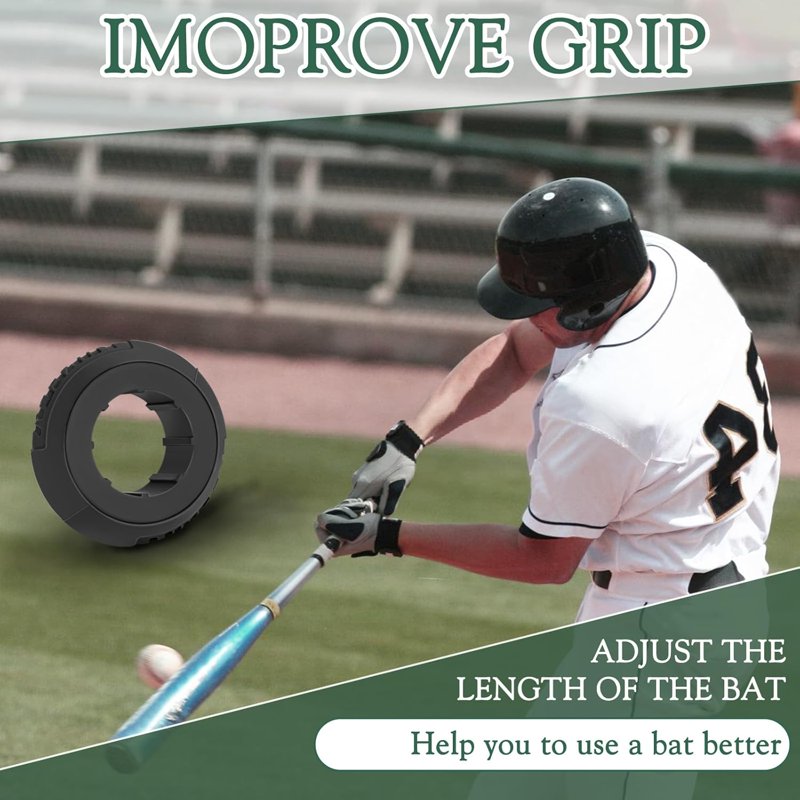 Baseball Bat Grip Choke-Up Rings 15 OZ - Training & Swing Aid