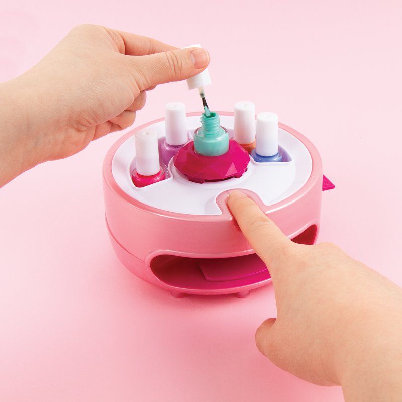 Kids Nail Art Kit with UV Nail Dryer - Complete At-Home Manicure Set for Tweens & Girls