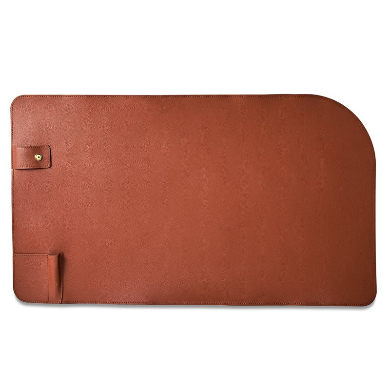 Simulated Leather Desk Mat 25.86 x 14.96 Inch Office Writing & Mouse Pad